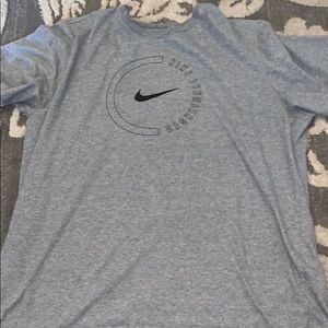 Grey Nike basketball athletic shirt